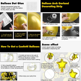 Umrah Mubarak Glitter Garland 17 Piece party decoration set/bundle