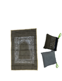 Fabric pocket Travel Prayer Mat with Pouch