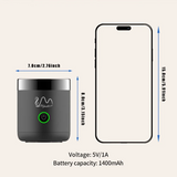 Mini Electric portable Incense Burner USB Rechargeable Bakhoor Burner handheld