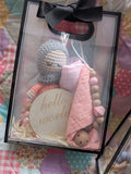 Crochet Muslim Doll New born baby gift set available in Boy and Girl