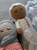 Crochet Muslim Doll New born baby gift set available in Boy and Girl
