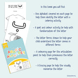 Arabic Alphabet for Kids Activity Book - 150 Pages