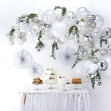Silver Balloon Arch Kit