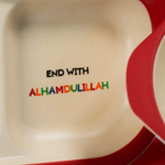 Arabic Alphabet Tableware Dinner set (5pcs)