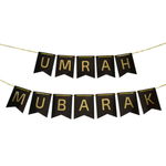 69 Piece Complete Umrah Mubarak party decoration set/bundle