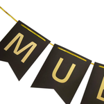 Umrah Mubarak Pennant shaped Bunting Banner