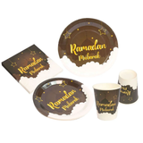 Ramadan Mubarak tableware set