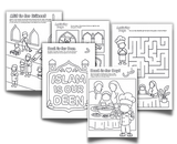 Alif to Yaa of Ramadan colouring and activity book