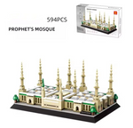 Masjid an Nabawi Model Islamic Building Bricks/blocks 550+ pieces