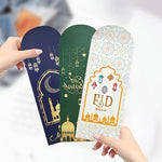 5 Pack Paper Eid Money Envelopes pouches