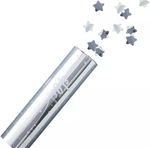 Ginger Ray Confetti Cannon Party Popper Shooter Silver Star Compressed Air