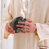 Electric Bakhoor luxury Rotational Incense Burner - Black Incense burner Rechargeable