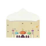 Pack of 10 Eid Mubarak Masjid and Lanterns Money Envelopes