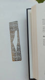 Palestine geometric Design Metal Bookmark