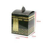 Kaaba design pack of 10 Favour / treat  boxes Umrah Hajj