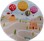 My Muslim Adventurer Play Mat - Hot Air Balloon design Playmat/rug