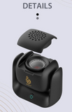 Electric Bakhoor luxury Rotational Incense Burner - Black Incense burner Rechargeable