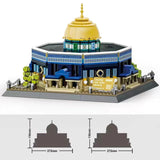 Dome of the Rock Qubbat al-Sakhra Islamic Building Bricks/blocks 950+ pieces