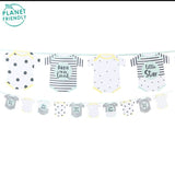 Baby Born To Be Loved Garland - 3.5m Bunting Banner