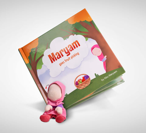 'Maryam Goes Fruit Picking' Children's Book includes Mini Maryam puppet