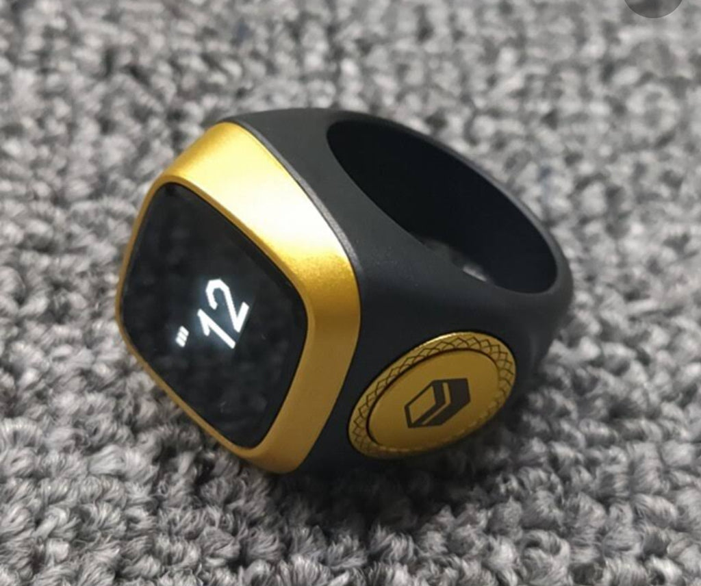 iQibla Smart Zikr Dhikr Dikr Tasbih Ring - various colours / sizes – Silverlight Gifts & Decor