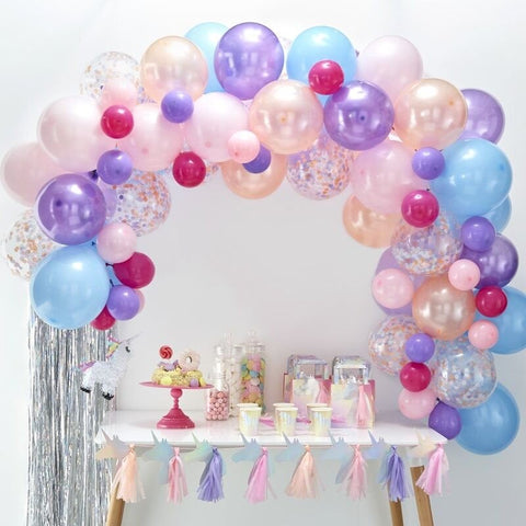 80Pc Pastel Balloon Arch Kit Garland