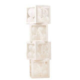 Pop Up Baby Shower Blocks includes 60 Balloons