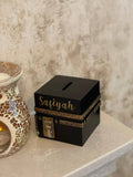 Personalised - Kaaba shaped Sadqah Money box