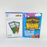 KA’BAH Adventure themed 50 Pop Out Question cards
